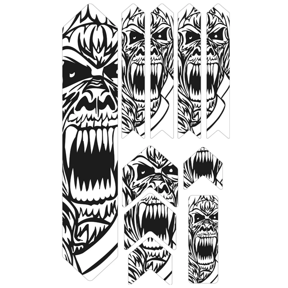 Светоотражающая лента велосипедная наклейка устойчивая к царапинам защита рамы