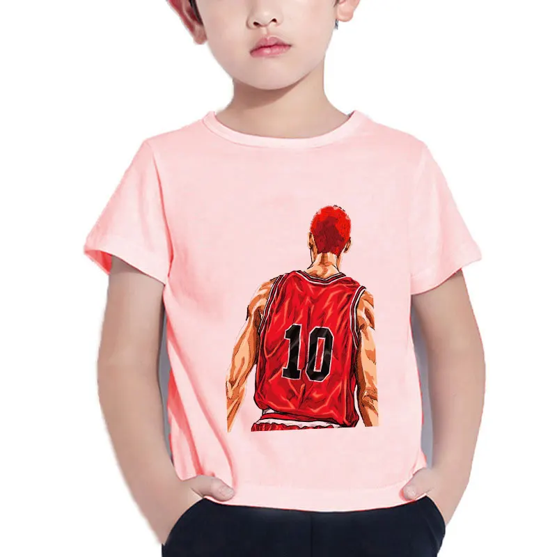 

New Kid T -Shirt Children Cartoon Basketball Player Number Printed Baby Girl Tee Shirts Boy T Shirt For Boys/ Girls Tops Funny