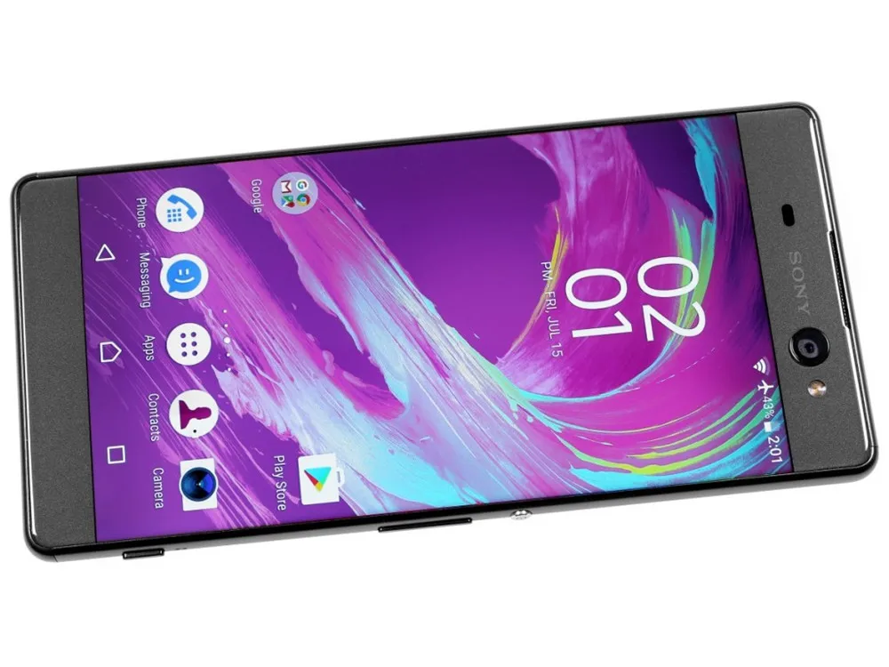 Сотовый телефон sony Xperia XA Ultra Dual F3216 с одной sim-картой, разблокированный LTE с двумя sim-картами, Восьмиядерный ОЗУ, 3 Гб ПЗУ, 16 ГБ, 6,0 дюймов, NFC
