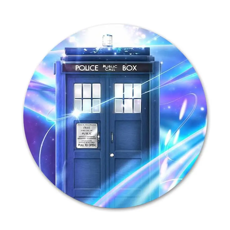 Tardis Box Doctor Who Badge Брошь заколка аксессуары для украшения одежды и рюкзака | Дом сад