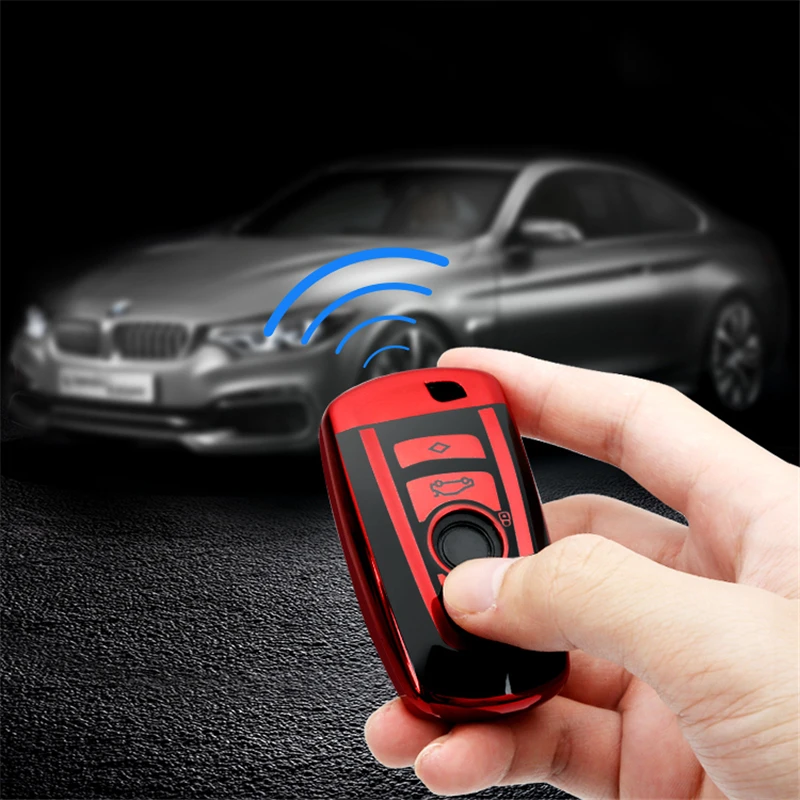Новинка ТПУ чехол для автомобильного ключа BMW 1 3 4 5 6 7 серии F10 F20 F30 смарт кнопки