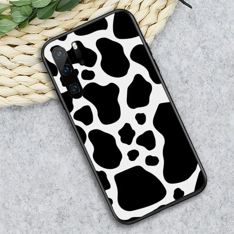 

Cow Print unique design Phone Case For Huawei honor Mate P 9 10 20 30 40 Pro 10i 7 8 a x Lite nova 5t