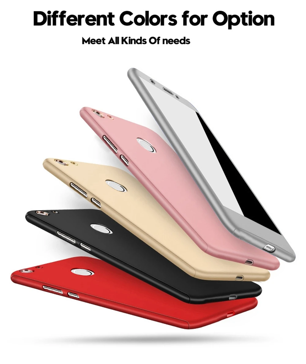360 градусов полное покрытие чехол для телефона для huawei Nova 4E 3E 2 2S Экран Защитная крышка Honor 8 9 10 Lite 9i V9 играть V10 V20 7X 8X 8A