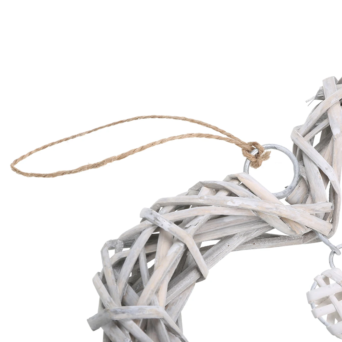 Плетеные Висячие сердца Плетеный венок для домашний настенный искусственный DIY