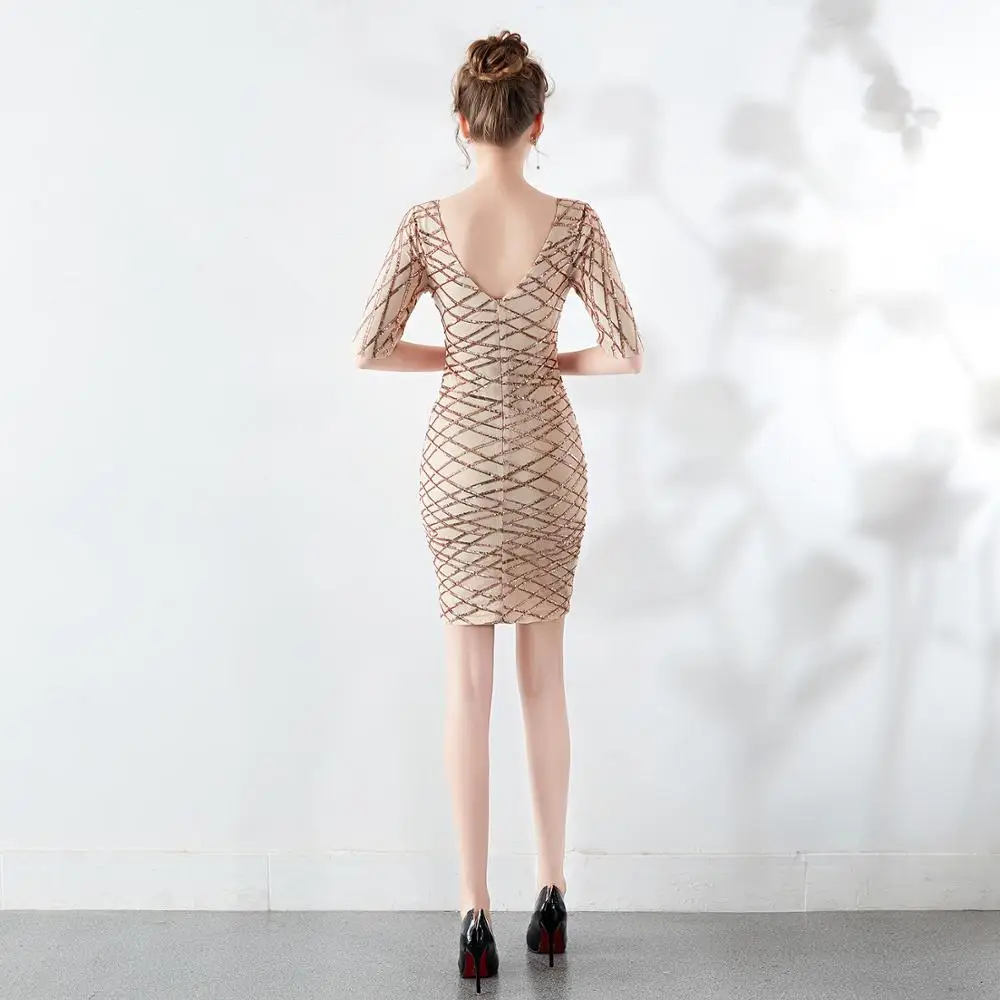 Новое сексуальное элегантное великолепное винтажное облегающее женское платье