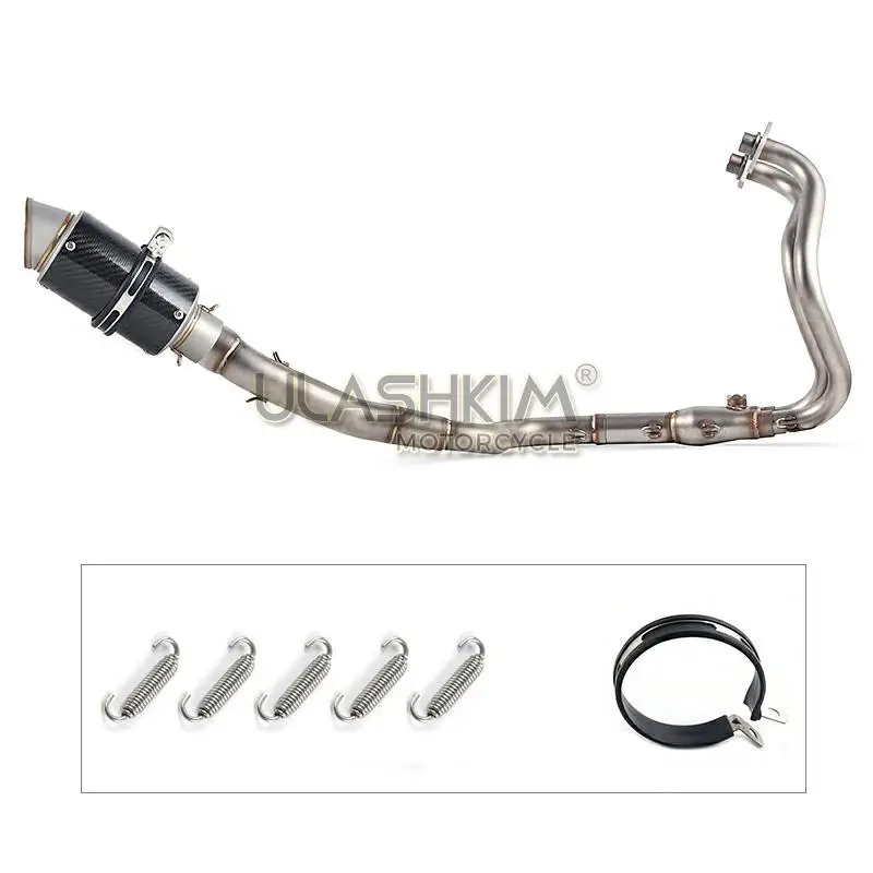 Мотоцикл Полная выхлопная система без шнуровки для kawasaki Ninja 250 250R 300 Ninja250 ninja300
