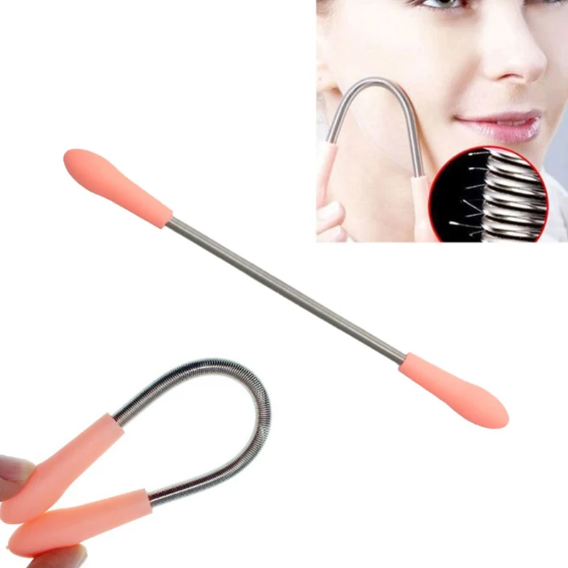 

Pro Epilator Stick Smooth Spring Facial Threading Tool Hair Removal Cleaning