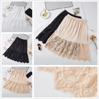 Удлинитель женской юбки до колена, кружевная, ажурная, трапециевидная, ZJM9298