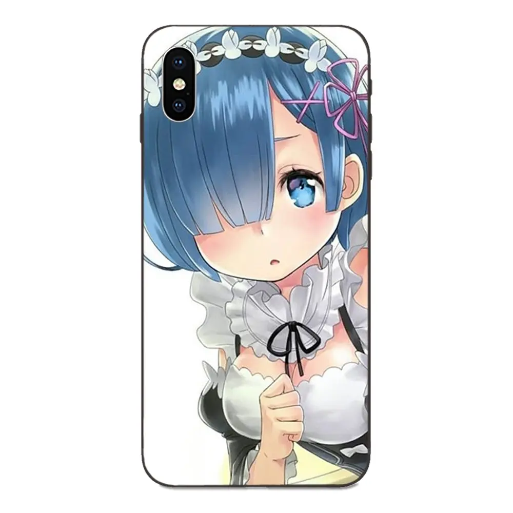 Janpan Аниме Lovely Girl Rem Re Ноль для Huawei nova 2 2S 3i 4 4e 5i Y3 Y5 II Y6 Y7 Y9 Lite Plus Prime Pro 2017 2018 2019 |