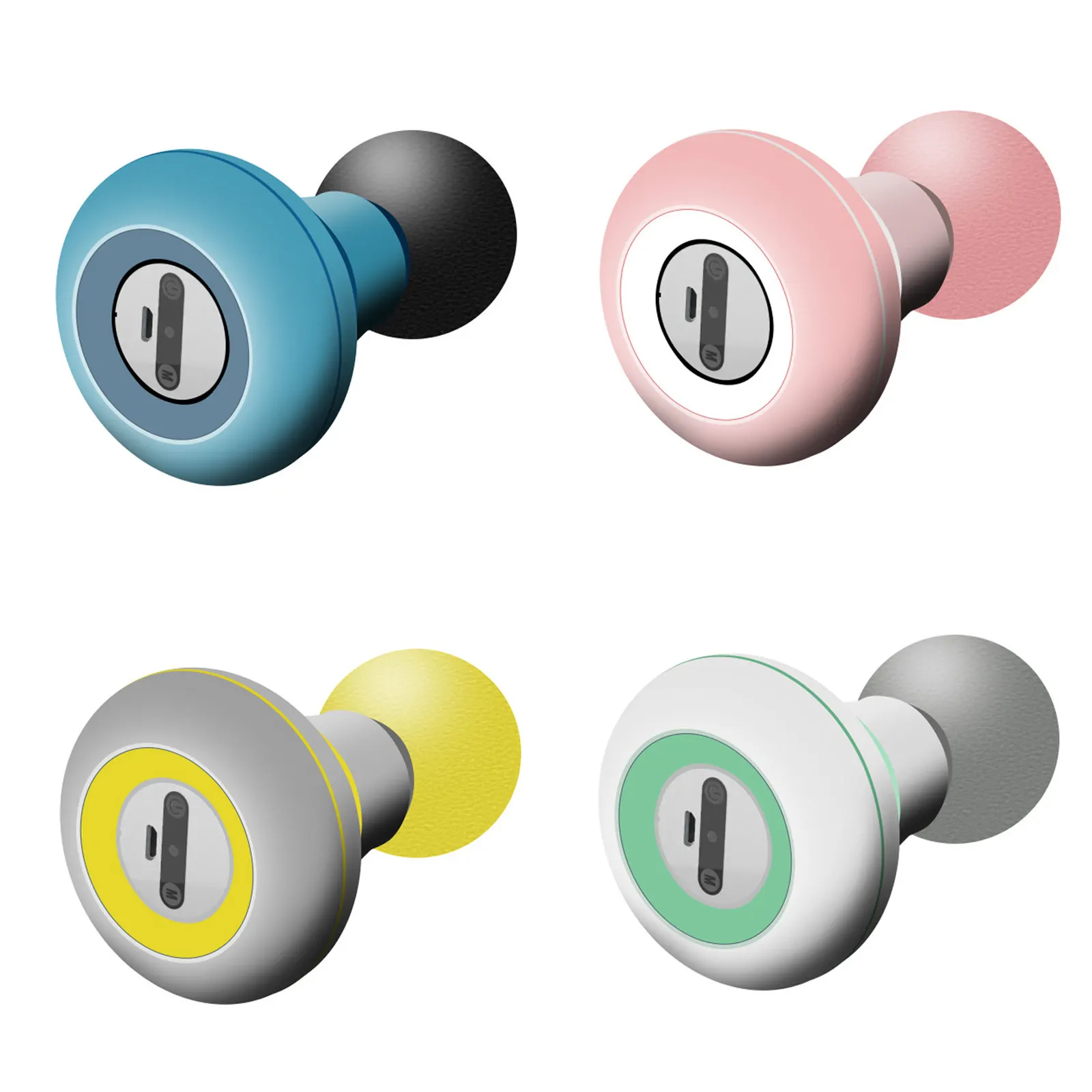 

Mini Muscle Massage Gun Handheld Deep Tissue Massager Electric Muscle Massage Machine for Woman Man Neck Back Pain Relief