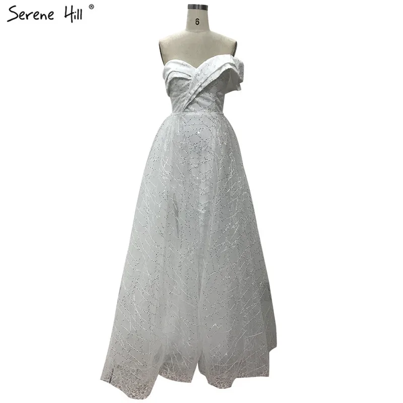 Дубай зеленый Роскошные блестящие Сексуальные вечерние платья 2021 одно плечо