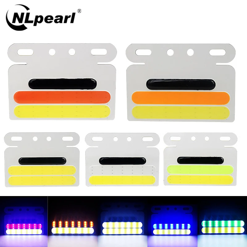 NlPearl 5 шт. COB светодиодный грузовой прицеп качели светильник 12V Высокая яркость