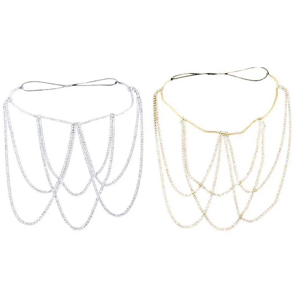 

Rhinestones Leg Chain Crystal Sexy Body Chains Layered Thigh Jewelry Accessories For Split Mid-Length Skirt Bikini Beach Long Sk