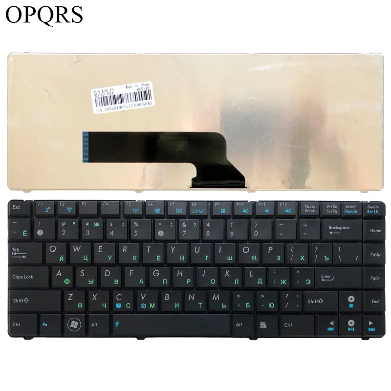 

Клавиатура для ноутбука ASUS K40 K40AC K401 K40IE K40IN K40AB K40AN K40A x8ain X8AC X8AE K40E X8IC X8E русская