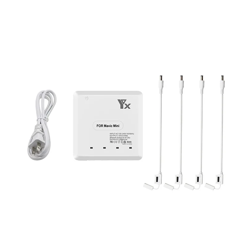 

6In1 Intelligente voor DJI Mavic Mini Drone Batterij Afstandsbediening Oplader Smart Fast Power Opladen Tegelijkertijd Hub Onder