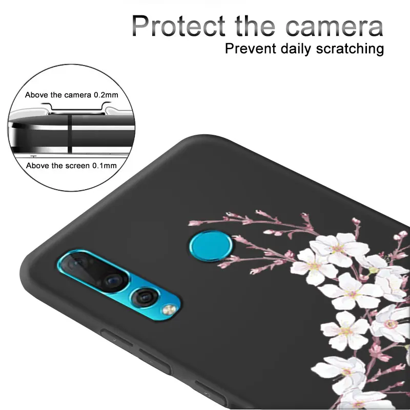 Для huawei P smart 2019 Enjoy7S силиконовый чехол для P20 P10 Lite Plus Pro Nova3e Матовый телефон случае