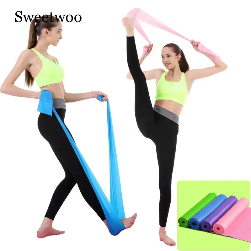 5 цветов Йога сопротивление резинки спортивной тренировки Фитнес оборудование