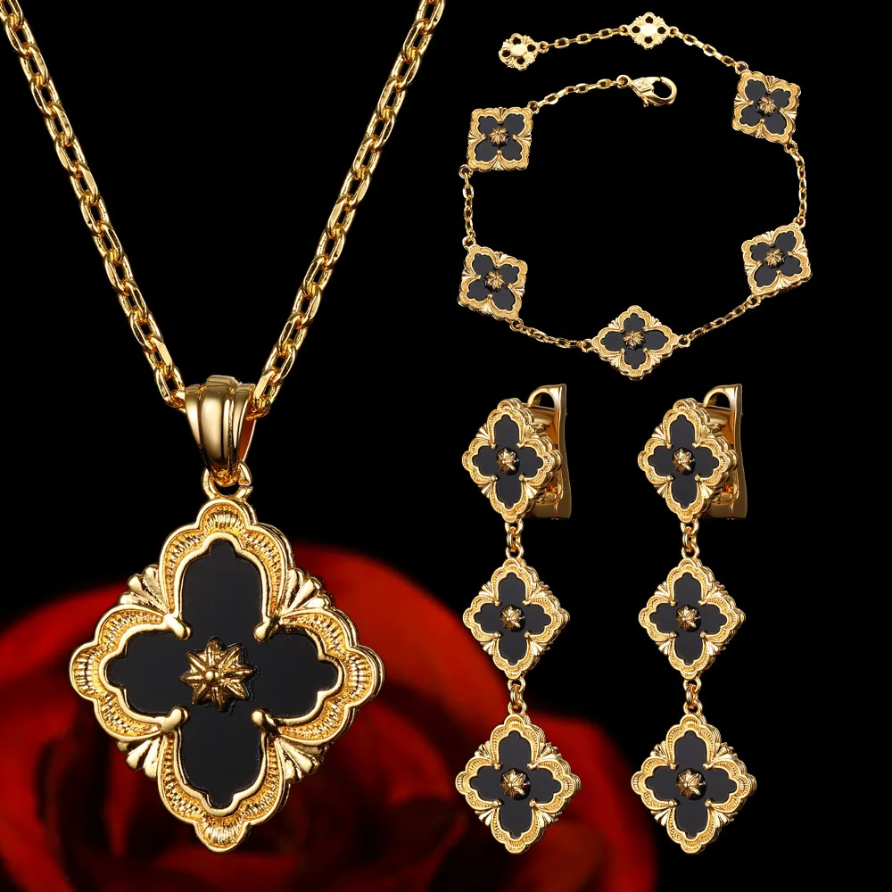 Janekelly африканские 2 шт. Свадебные Ювелирные наборы из циркония для женщин