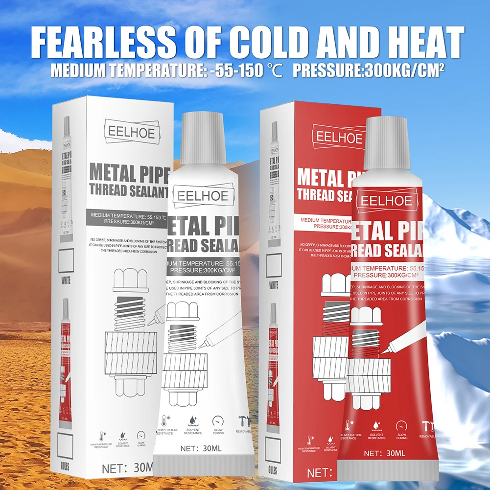 

Герметик для металлических труб, 30 мл