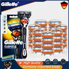 Бритвенный станок Gillette Fusion5 PROGLIDE, безопасный держатель бритвы для лица бритва, кассеты со сменными лезвиями для мужчин, Новинка