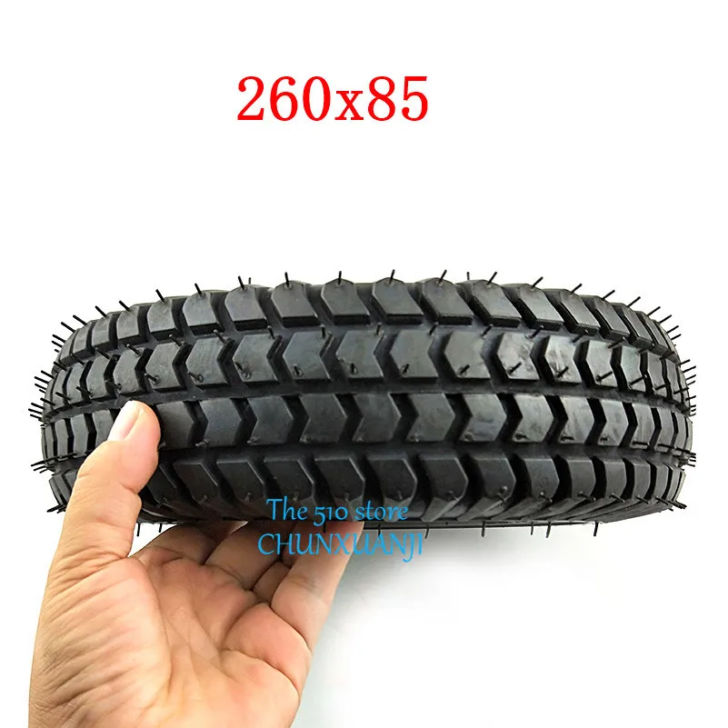Goo качество 260x85 шина и внутренняя труба 3 00 4(10x3 дюйма 260*85) Knobby Scooter ATV шины для