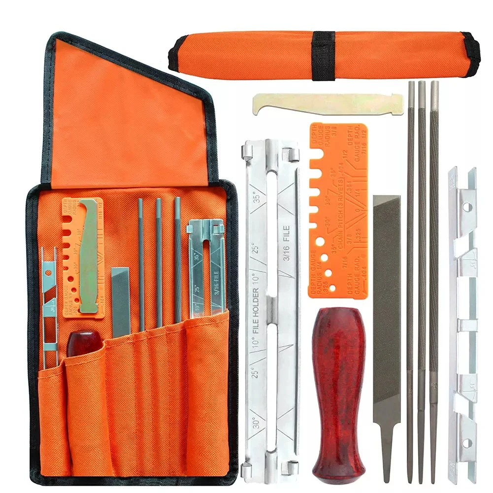 Special Household Hand Tools 10 Pcs Chainsaw Sharpening File STIHL Filing Kit Chain Sharpen Saw Files Tool New | Инструменты