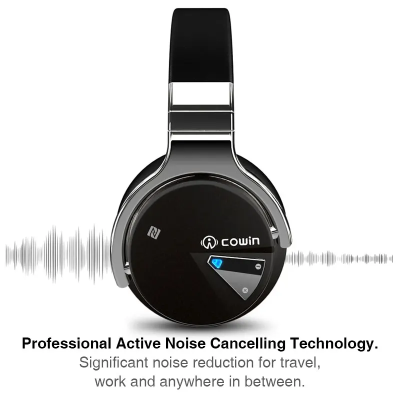 

Original Cowin E7[Upgraded] ANC bluetooth Headphone wireless bluetooth headset Earphone Active Noise Cancelling headphones