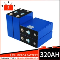 new 3 2v 320ah lifepo4 battery grade a 48v 310ah rechargeable battery pack for rv solar energy storage system eu us tax free