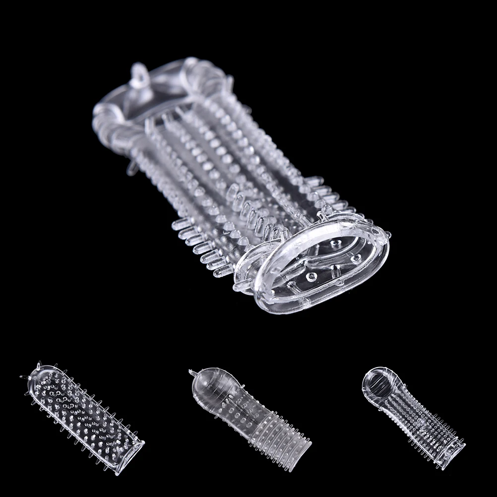 New Увеличение для мужчин t презерватив с длинным рукавом пениса Мужской спрей