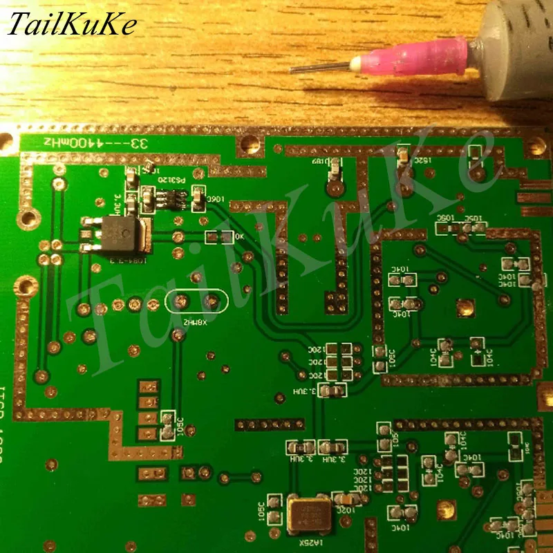 Простой частотный спектр D6 V2.03B ADF4351 VFO источник \ маленький ручной