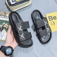 summer slippers mens fashion beach sandals mens outdoor flip flops shoes for men