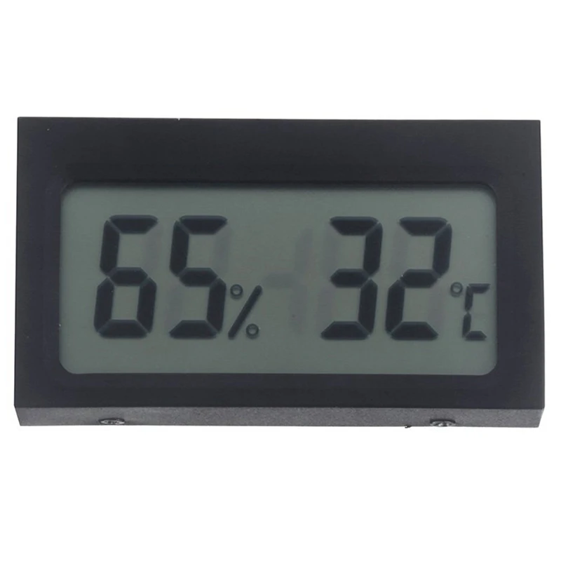 Цифровой ЖК термометр для помещений гигрометр Влажность|Приборы измерения