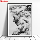 Современная девушка 5D DIY Алмазная картина Женская Вышивка мозаика черно-белая абстрактная вышивка крестиком девушка домашнее украшение искусство подарок