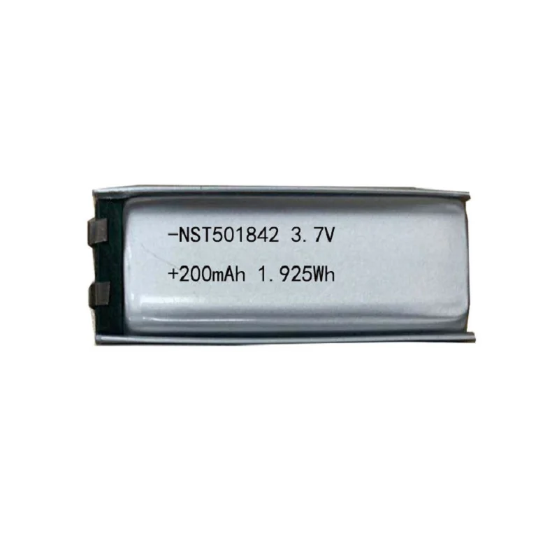 

501842 350mAh Li-ion Battery Rechargeable 350mAh Lithium Polymer Battery For Mp3 Mp4 Gps Driving Recorder Toy