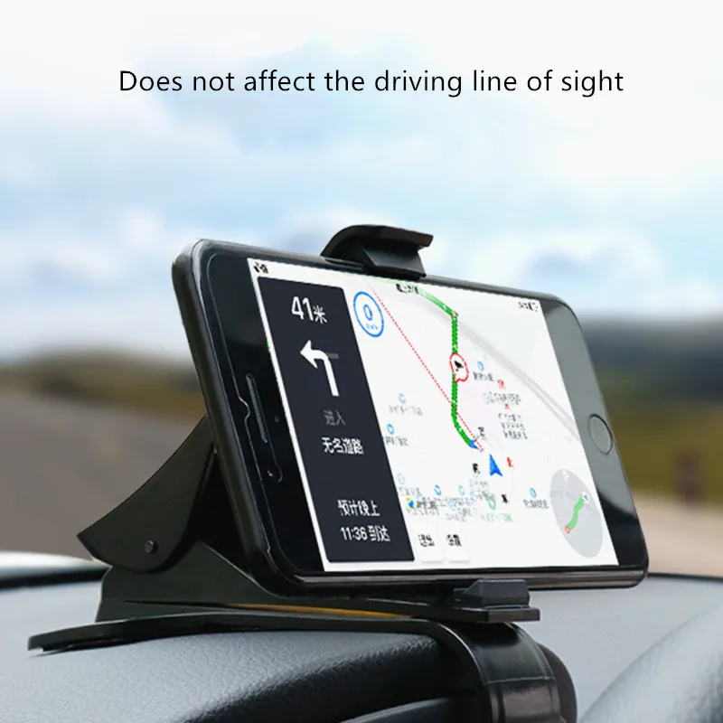 Car Phone Holder Dashboard Mount Universal Cradle Cellphone Clip GPS Bracket Stand for Adjustable Mobile | Мобильные телефоны и