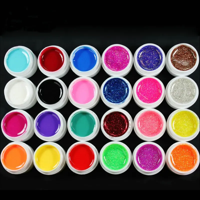 Набор инструментов для дизайна ногтей 24 цвета | Красота и здоровье