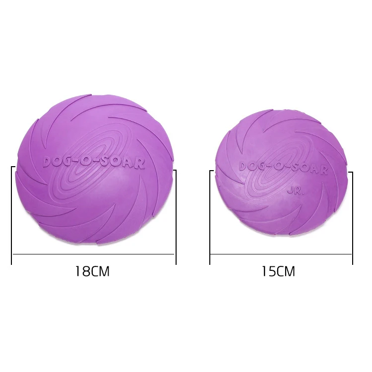 Красивая и лучше силиконовая летающая тарелка для собак собака игрушка кошки