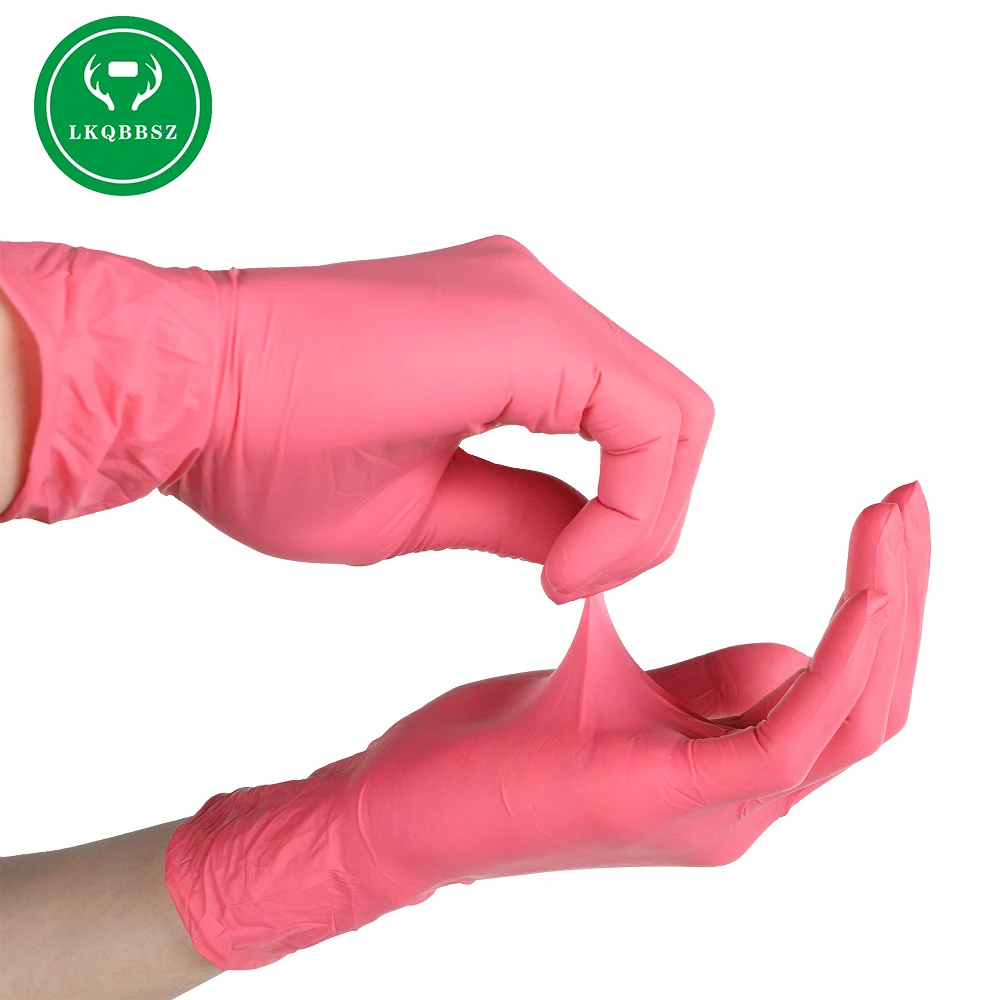 Disposable Rubber Latex Gloves PVC Food and Beverage Thicker Durable Household Cleaning Mask | Дом и сад