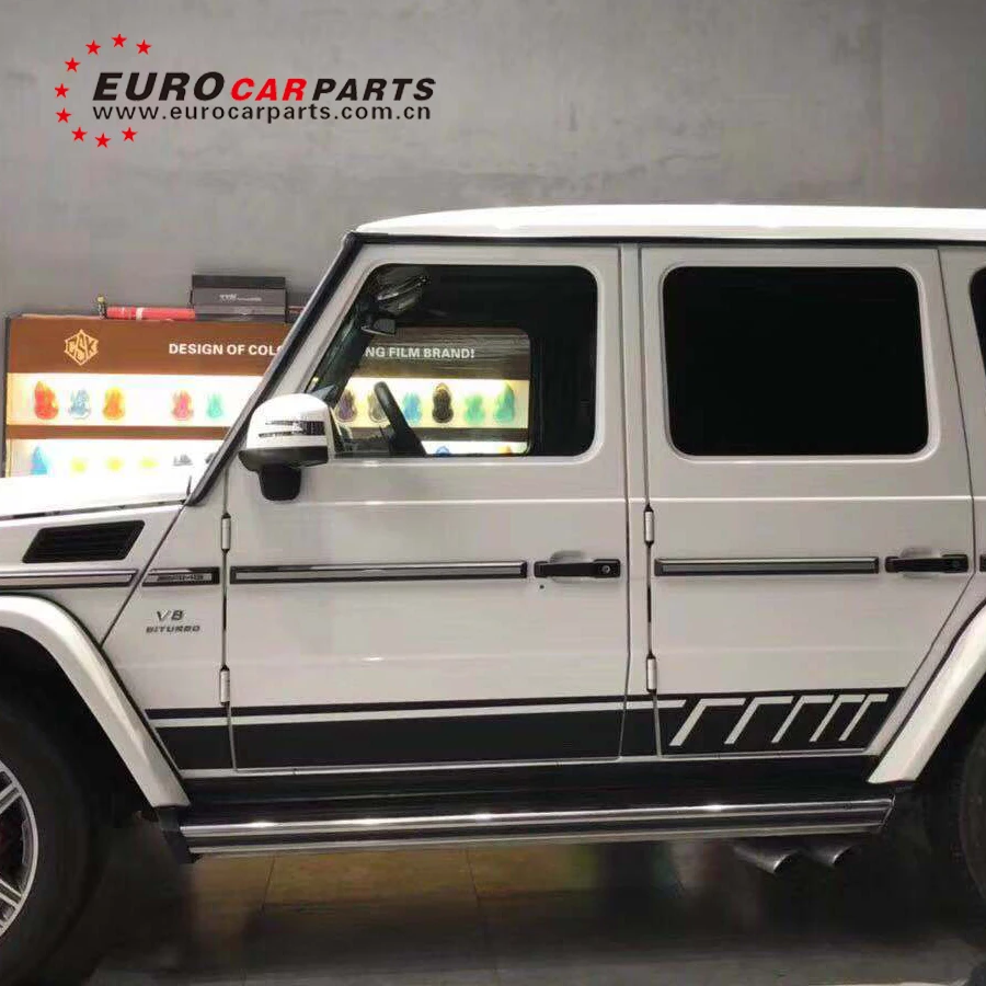 G class w463 2x графические наклейки полоски автомобильные набор для кузова G63 G65 G500 G350