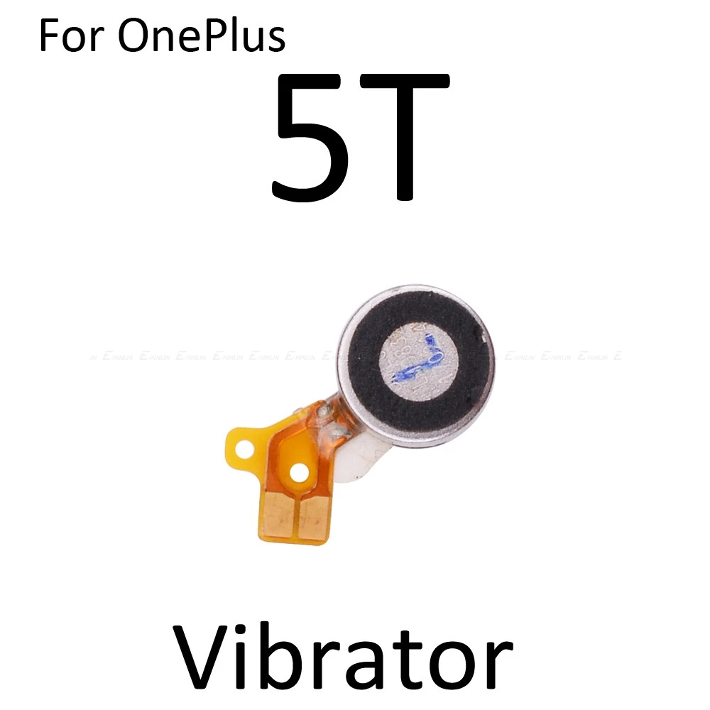 Новинка, для OnePlus 1, 2, 3, T, 5, 5, 6, 6 T, микрофон, вибратор, вибрирующий двигатель, модуль, светильник, гибкий кабель - Цвет: Vibrator 5T