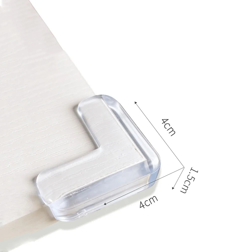 10/20 шт. силиконовые защитные накладки на углы стола для кухни ключница стену