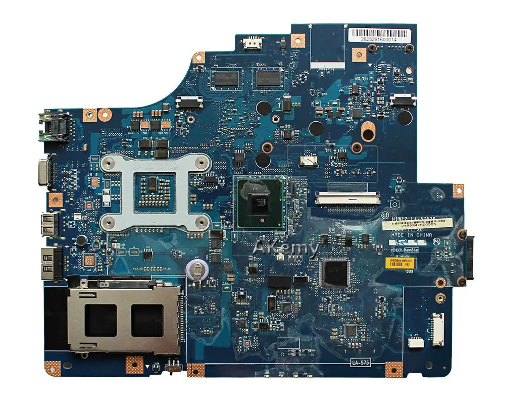 Основная плата для For Lenovo G560 Z560 NIWE2 LA 5752P Rev: 1 0 материнская ноутбука с видеокартой