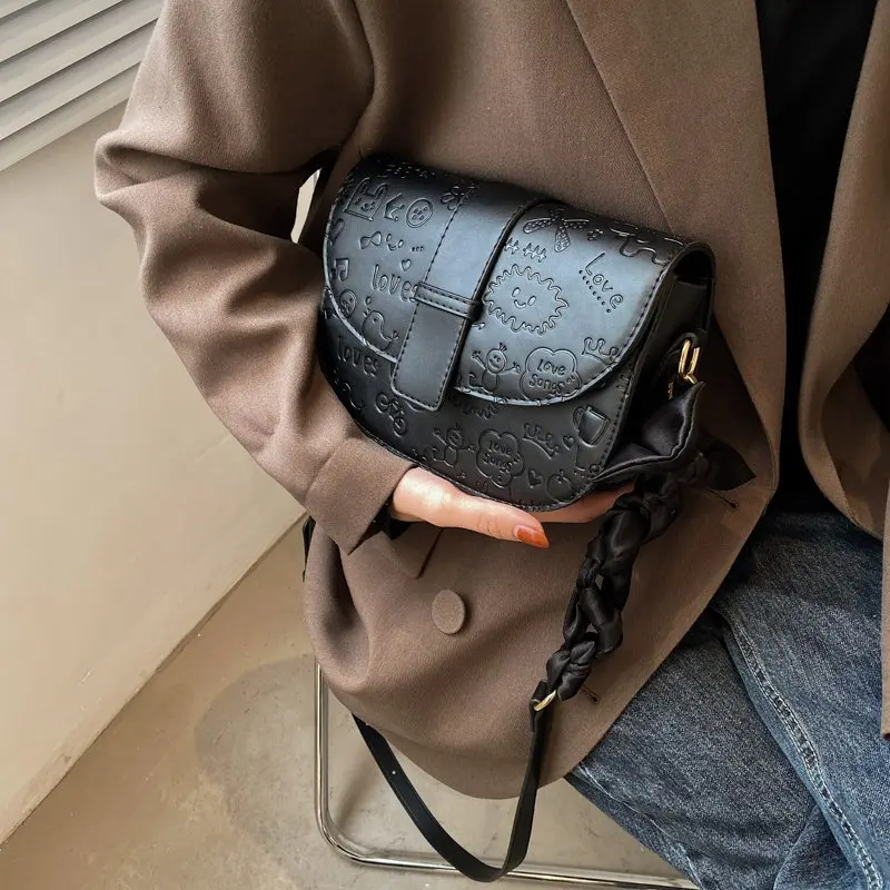 

Summer Small Women's Shoulder Bag Chain PU Leather Crossbody Bags For Women 2021 Printed Purses And Handbag Clutch Bags Female