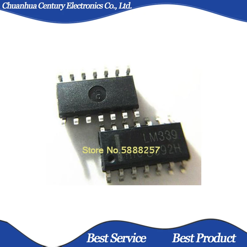 10 шт./лот LM339DR LM339 SOP14 новый и оригинальный в наличии