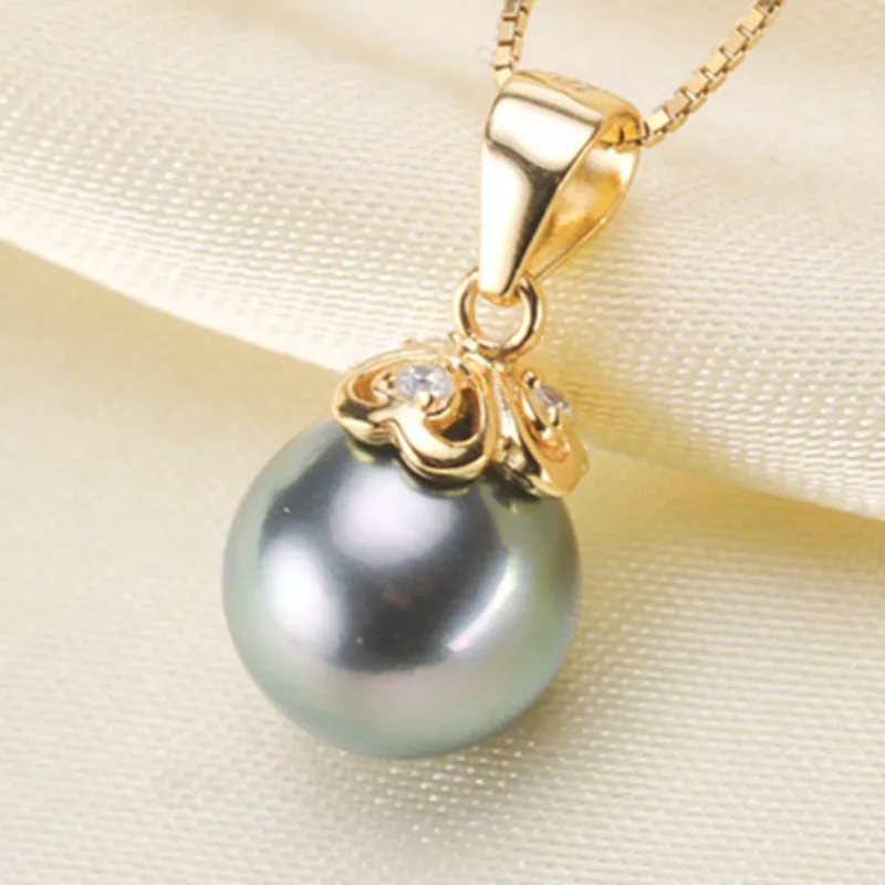 Качественный 925 посеребренный перламутровый кулон-аксессуар в виде ракушки