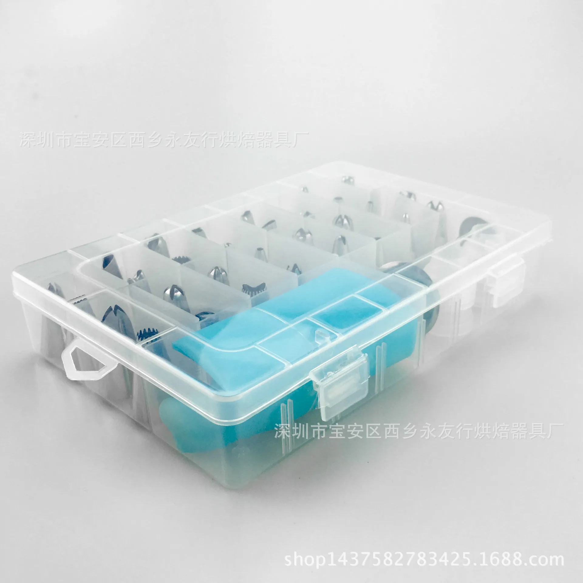 

Hard Box 38-piece Cake Baking Tool Set for Repeated Use of European and American DIY Pastry Gourmet Kitchen Supplies