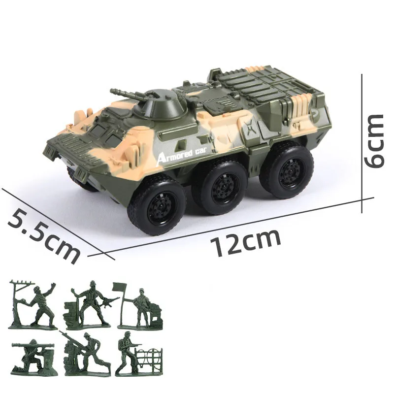 Военная модель в масштабе 1:52 искусственная кожа игрушка литая машинка из сплава