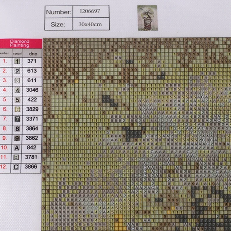 

5D Diy Full Square Drill Diamond Painting Embroidery Book Tree Diamond Cross Stitch Rhinestone Decor