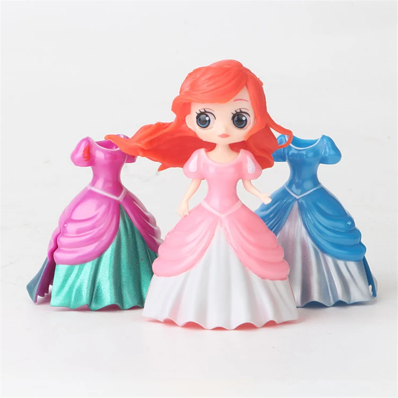 18 шт./компл. с Эльзой и Анной бальное платье принцессы Софии янтарь магический