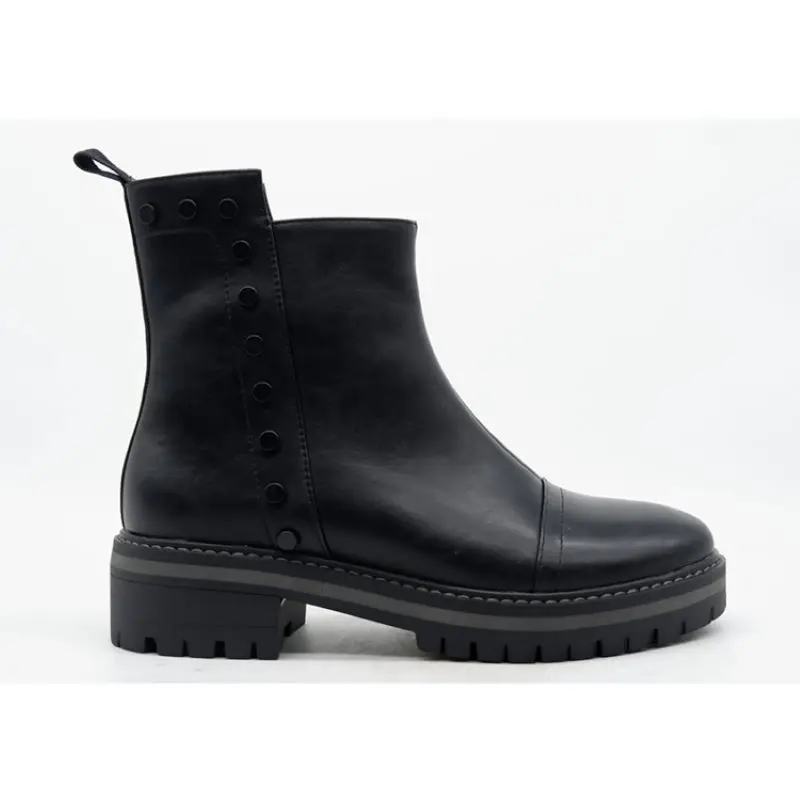 

Female corporate shoes Chelsea women footwear with color sewing Mid heel Ankle Classic Boots popular elastic low flatform Lady’s